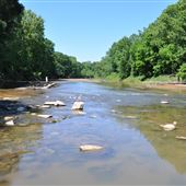 Low Water Bridge at Mahoney Road